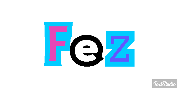 Fez Effetto testo