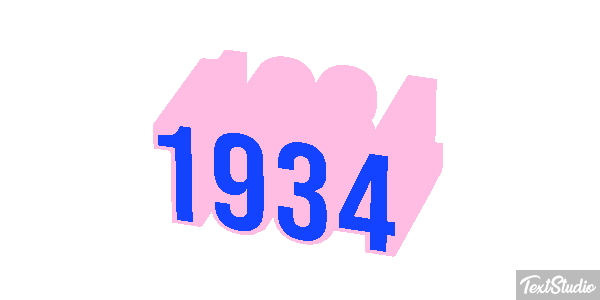 1934 Effet de texte