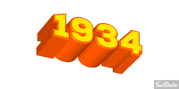 1934 Effet de texte