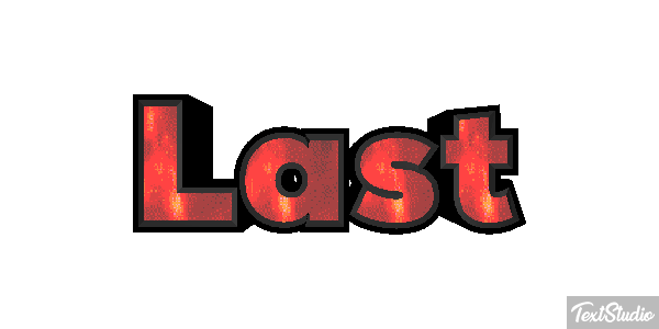 Last テキスト効果