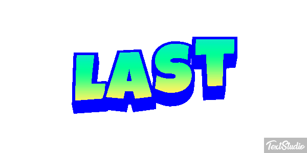 Last テキスト効果