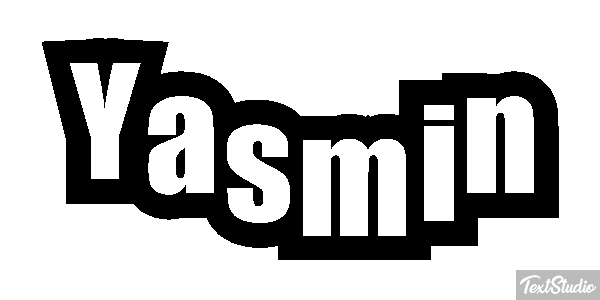Yasmin Текстовый эффект