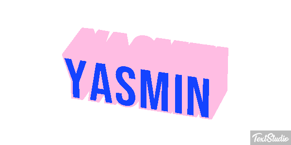 Yasmin Текстовый эффект
