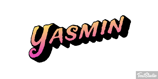 Yasmin Текстовый эффект