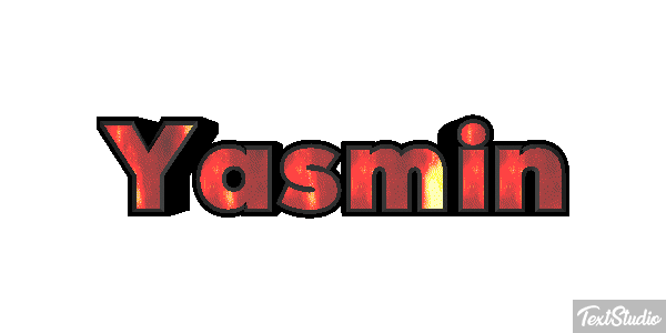 Yasmin Текстовый эффект