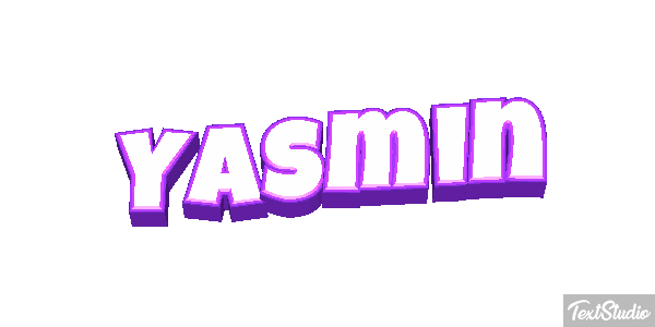 Yasmin Текстовый эффект
