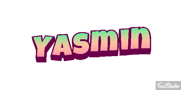 Yasmin Текстовый эффект