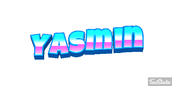 Yasmin Текстовый эффект