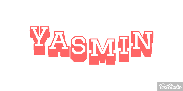 Yasmin Текстовый эффект