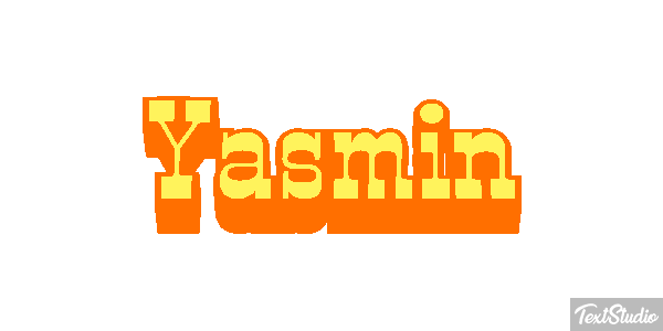 Yasmin Текстовый эффект