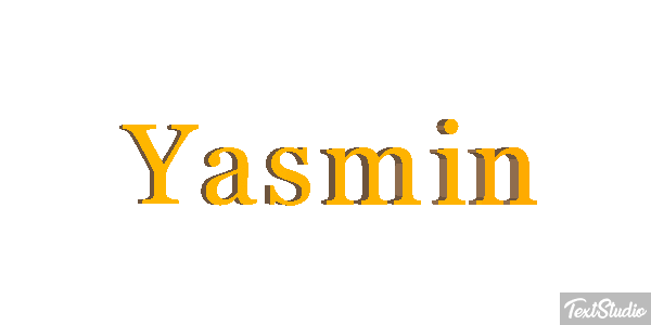 Yasmin Текстовый эффект