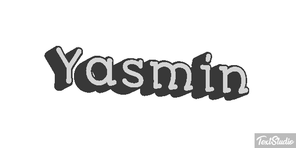 Yasmin Текстовый эффект