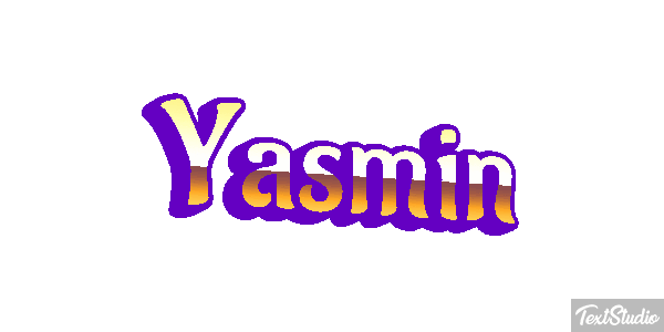 Yasmin Текстовый эффект