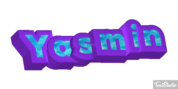Yasmin Текстовый эффект