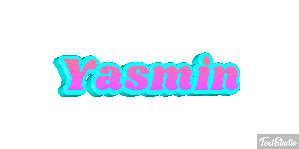 Yasmin Текстовый эффект
