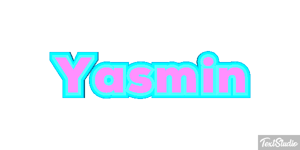 Yasmin Текстовый эффект