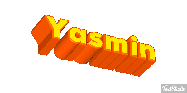 Yasmin Текстовый эффект