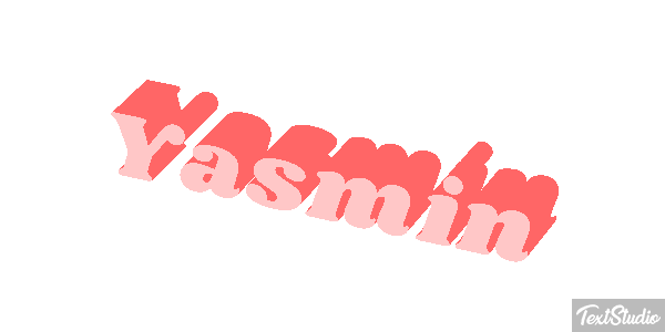 Yasmin Текстовый эффект