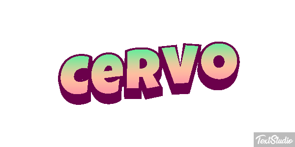 Cervo Effetto testo