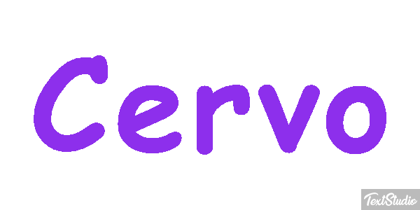 Cervo Effetto testo