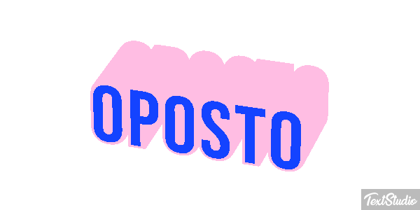 Oposto Tekst effect