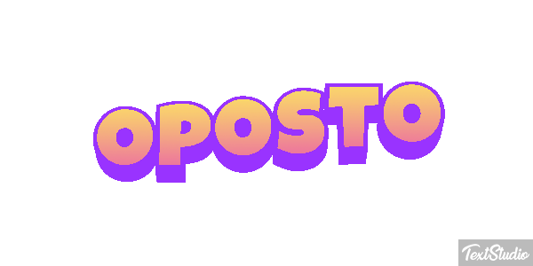Oposto Tekst effect