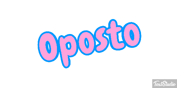 Oposto Tekst effect