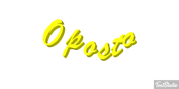 Oposto Tekst effect