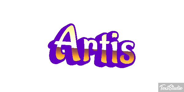 Artis Texteffekt