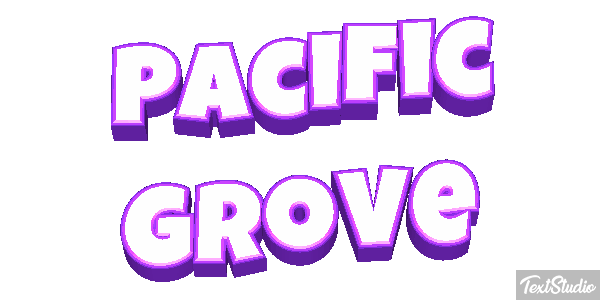 Pacific Grove Texteffekt