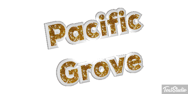 Pacific Grove Texteffekt