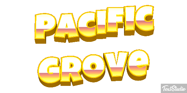 Pacific Grove Texteffekt