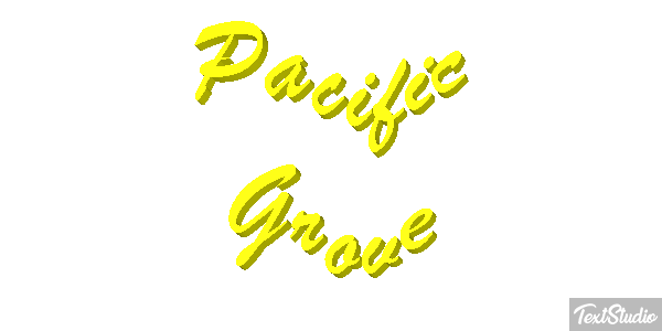 Pacific Grove Texteffekt