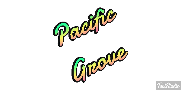 Pacific Grove Texteffekt