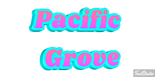 Pacific Grove Texteffekt
