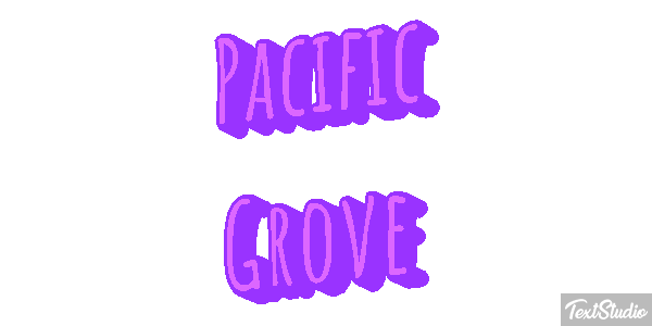 Pacific Grove Texteffekt