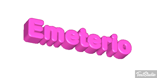 Emeterio Текстовый эффект