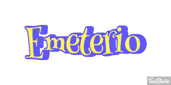 Emeterio Текстовый эффект