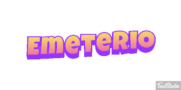 Emeterio Текстовый эффект