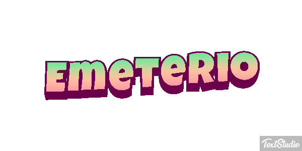 Emeterio Текстовый эффект