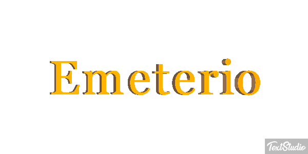 Emeterio Текстовый эффект