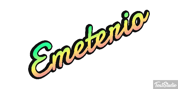 Emeterio Текстовый эффект