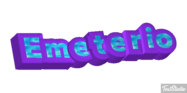 Emeterio Текстовый эффект