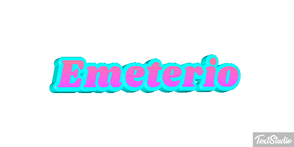 Emeterio Текстовый эффект