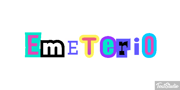 Emeterio Текстовый эффект