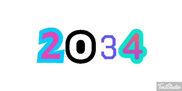 2034 Effetto testo