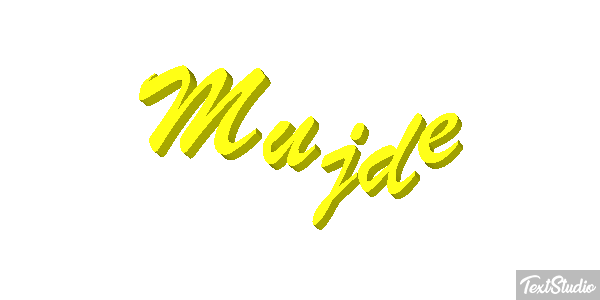 Müjde Efeito do texto