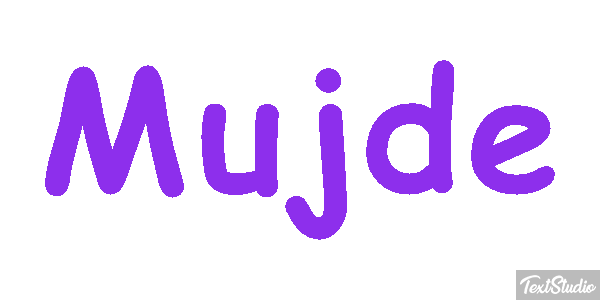Müjde Efeito do texto