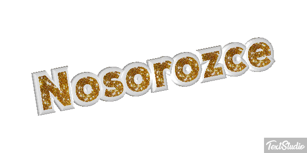 Nosorożce Efekt tekstowy