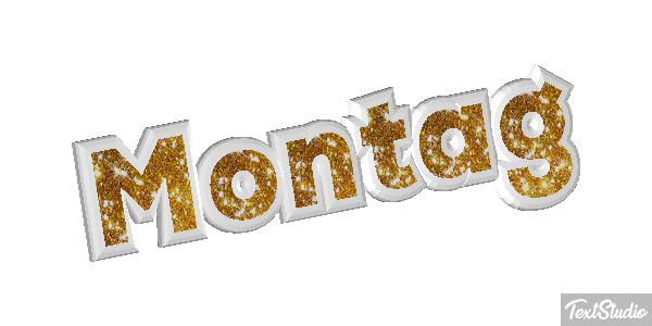 Montag Texteffekt